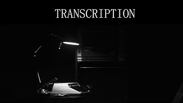 12x12 Project: July -- Transcryption