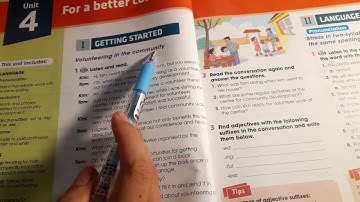 I. Getting Started - Unit 4. For a better community - Tiếng Anh 10 Global Success