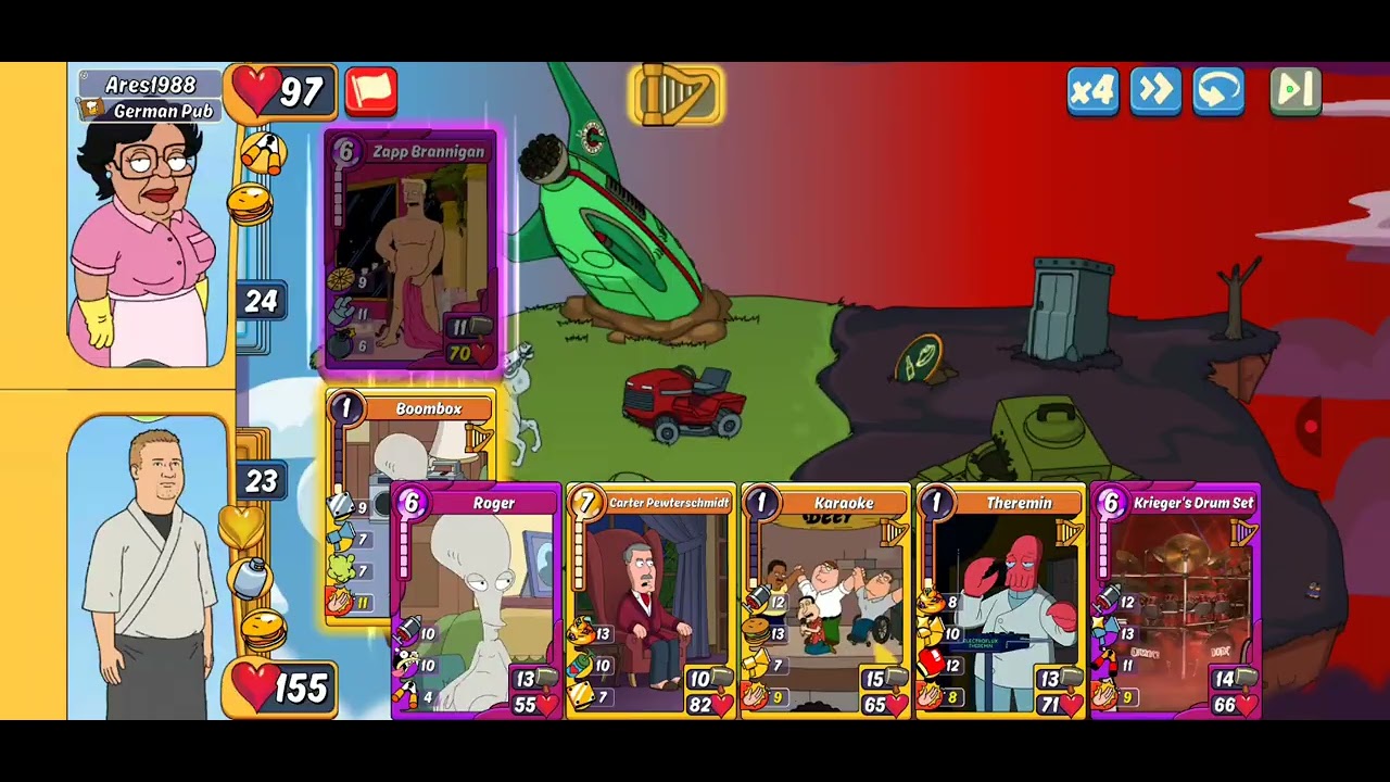 Анимационная битва — Музыкальная битва: матч 5