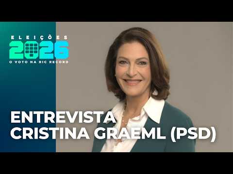 2026 Elections | Cristina Graeml (PSD), candidate for the Senate, presents her proposals