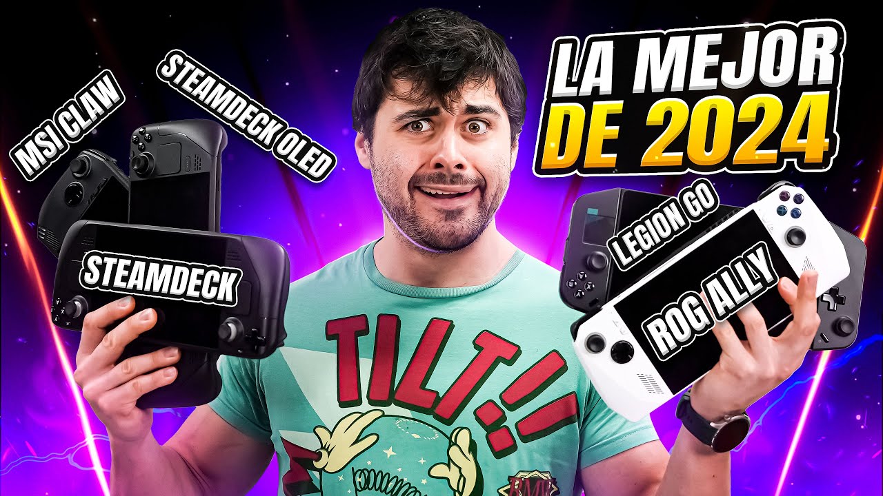 La MEJOR consola PORTÁTIL de 2024 😦| Steam deck, ASUS ROG ALLY, MSI Claw, Lenovo Legion Go