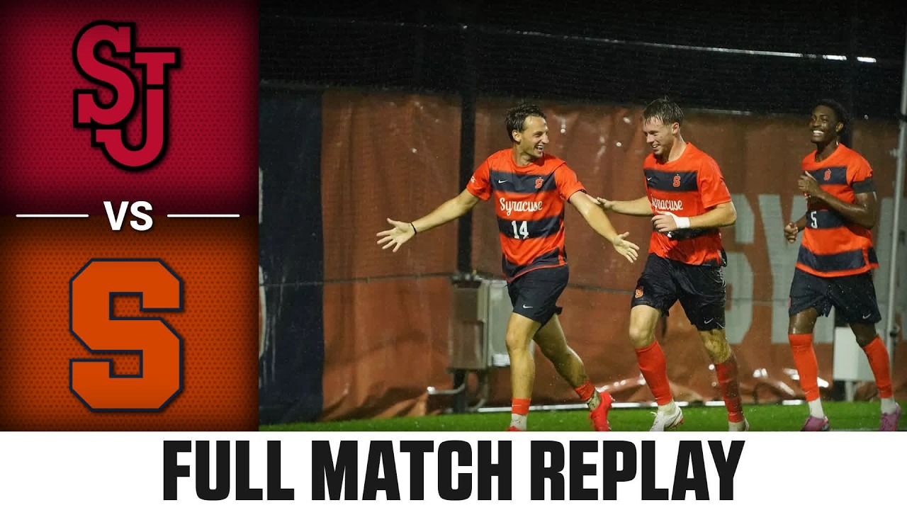 St. John's (NY) vs. Syracuse Full Match Replay | 2026 ACC Men's Soccer