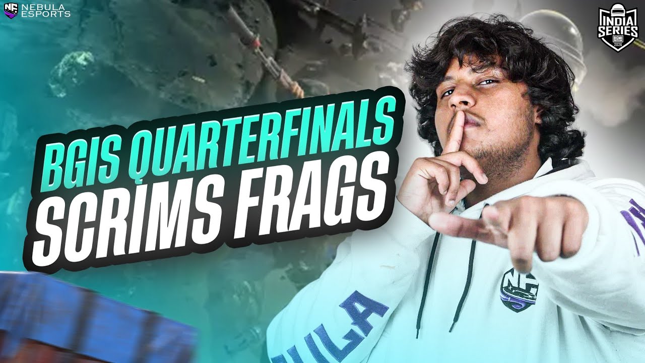 BGIS QUARTER FINAL AND  FRAGS 🔥 - Onto Wildcard 🧿  - NebulaKRATOS 💜