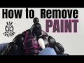 HOW TO: Remove factory paint on Marvel Legends Spider-Man 6" action figures