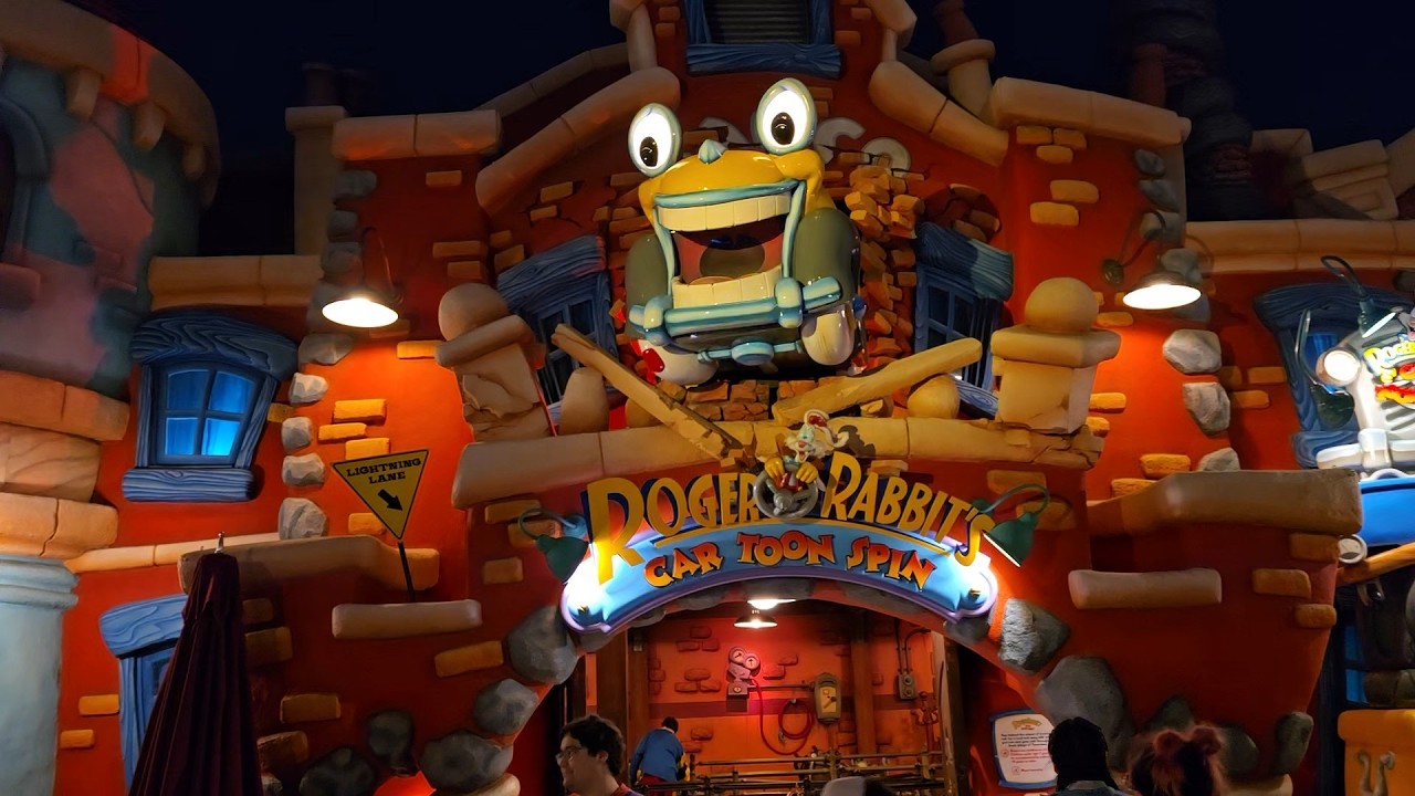 Rodger Rabbit`s car toon spin