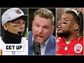 'You don't poke the GOAT!'- Pat McAfee on Tyrann Mathieu and Tom Brady  | Get Up