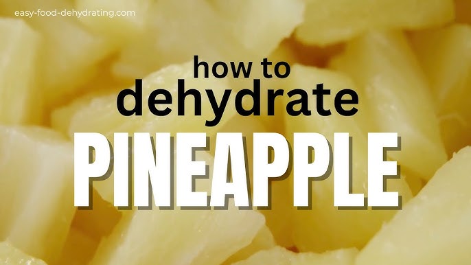 Dehydrate Pineapple A Simple Guide To 2024