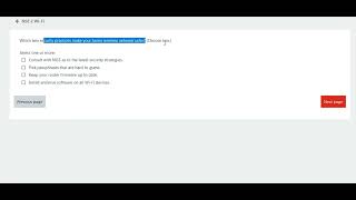 NSE2 Fortinet WIFI - Quiz Answers screenshot 5