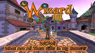 Wizard101 WOW! Whats All This Stuff in My Gift Boxes