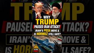 Why Trump Paused Iran Attack? | Iran’s PGSA Move &amp; Is Hormuz Still Safe? 🇺🇸🇮🇷#shorts #MrSikarwar