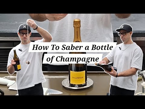 How To Series: How to Saber a Bottle of Champagne!