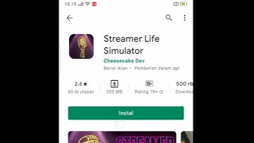 Thumbnail of Setuju gk main Streamer Life Simulator, komen ya