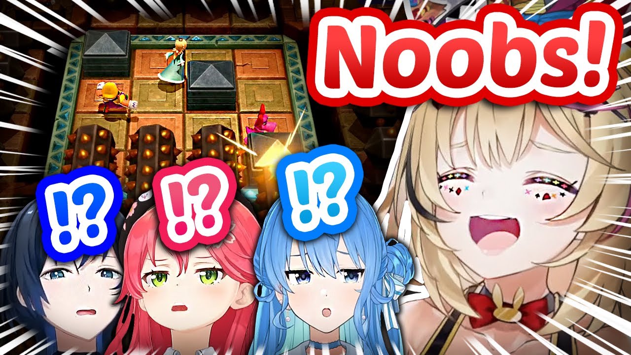 Polka Destroys Suisei, Miko & Ao In Literally 2 Seconds... 【ENG Sub Hololive】