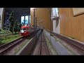 【SHORT】Nゲージ、地下車庫に入る（車載カメラ自作レイアウト走行動画）（高画質版）