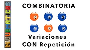 COMBINATORIA : Variaciones con Repetición