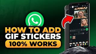 How To Add GIF Stickers in WhatsApp (FAST & EASY) | 100% WORKS | Add GIF Stickers To WhatsApp screenshot 2