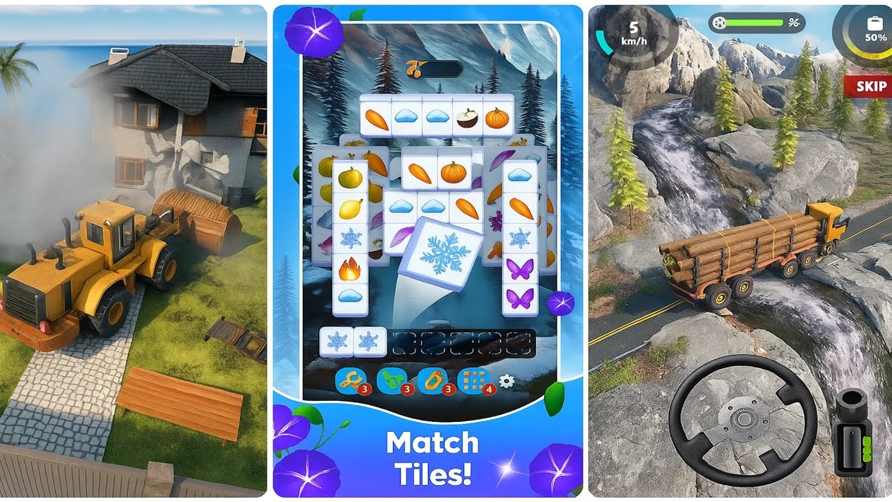 Tile Blast: Match Puzzle 🧩✨ | Satisfying Tile Matching Gameplay (Android)