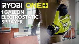 RYOBI 18V ONE+ 1 Gallon Electrostatic Sprayer