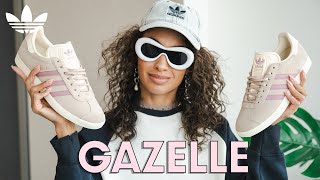The Adidas Gazelle is TRENDING for summer.  Why?  Orchid Pink Review, Sizing and How to Style