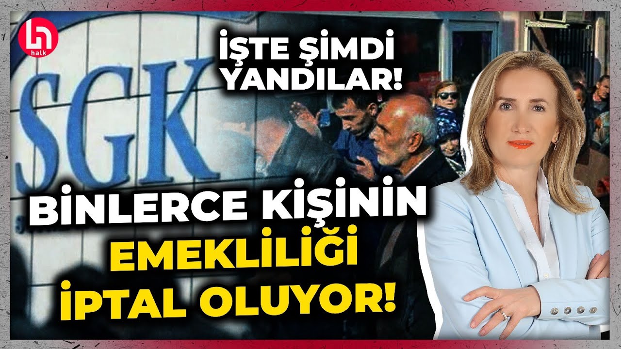 SGK düğmeye bastı! Binlerce kişinin emekliliği iptal ediliyor! Bunu yapan yandı...