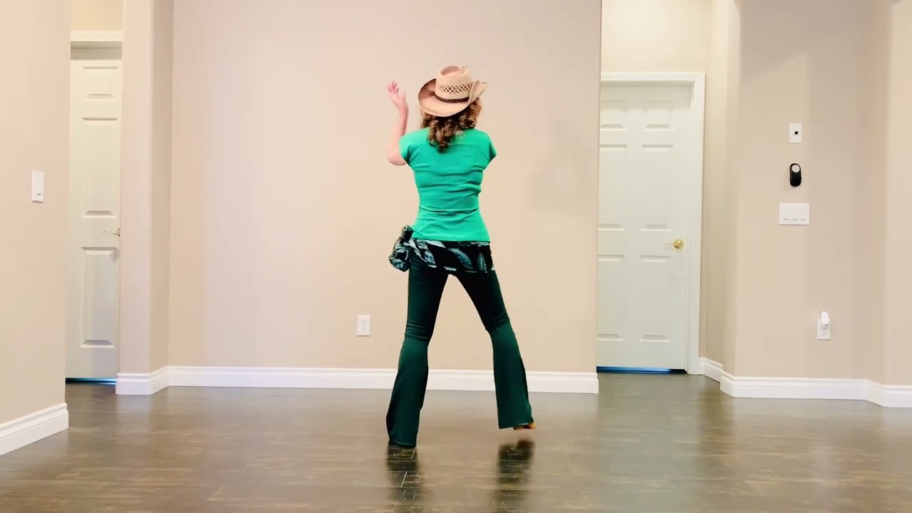 I Think We’re Alone Now-line dance, high beginner, demo & tutorial
