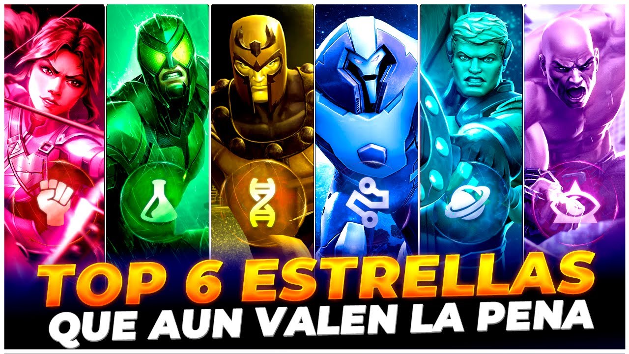 TOP 6⭐que aun VALE LA PENA RANKEAR en 2025!  | marvel batalla mcoc