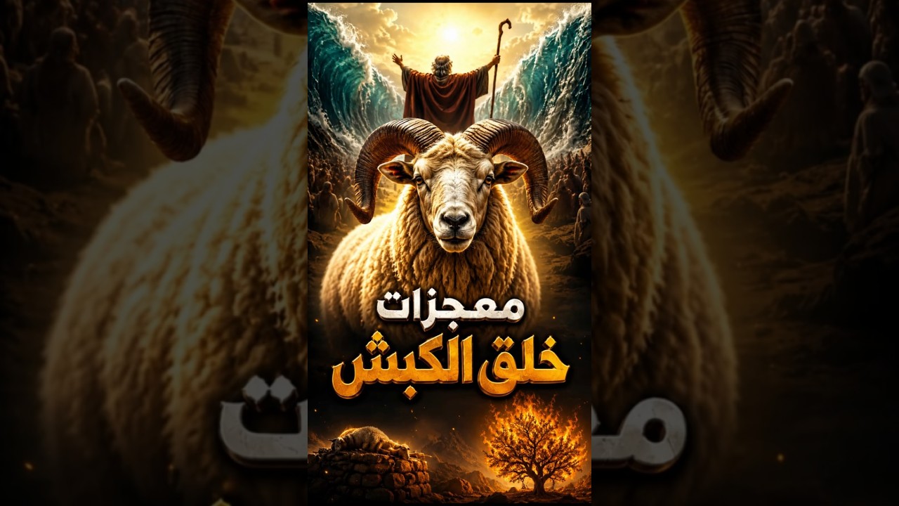 اغرب 5 معجزات فى خلق الخروف ! هتعرف بعدها ليه تم اختياره علشان يكون الاضحية🐏🐏 #shorts