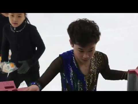 김현겸 Hyungyeom KIM 2그룹 Jr. Men - FS 4 | 2019-12-14 피겨랭킹대회 2일차 | 신도림중학교 1