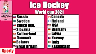 IIHF World Cup 2021. Match Day 1. Results, Table, Schedule. Hockey.