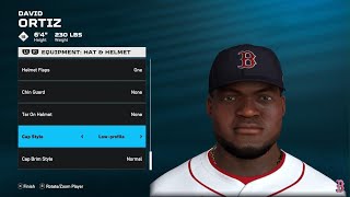 How to Create David Ortiz on MLB The Show 25 #ps5share #mlbtheshow25 #davidortiz #bigpapi