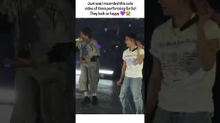 Taehyung and J-hope performance Go Go😭💜#bts #btsarmy #jk #jungkook #btsshorts #shorts
