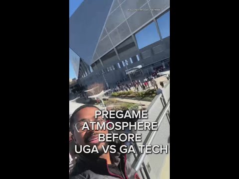 თამაშისწინა ატმოსფერო ჯორჯიასა და ჯორჯია ტექს შორის მატჩის წინ