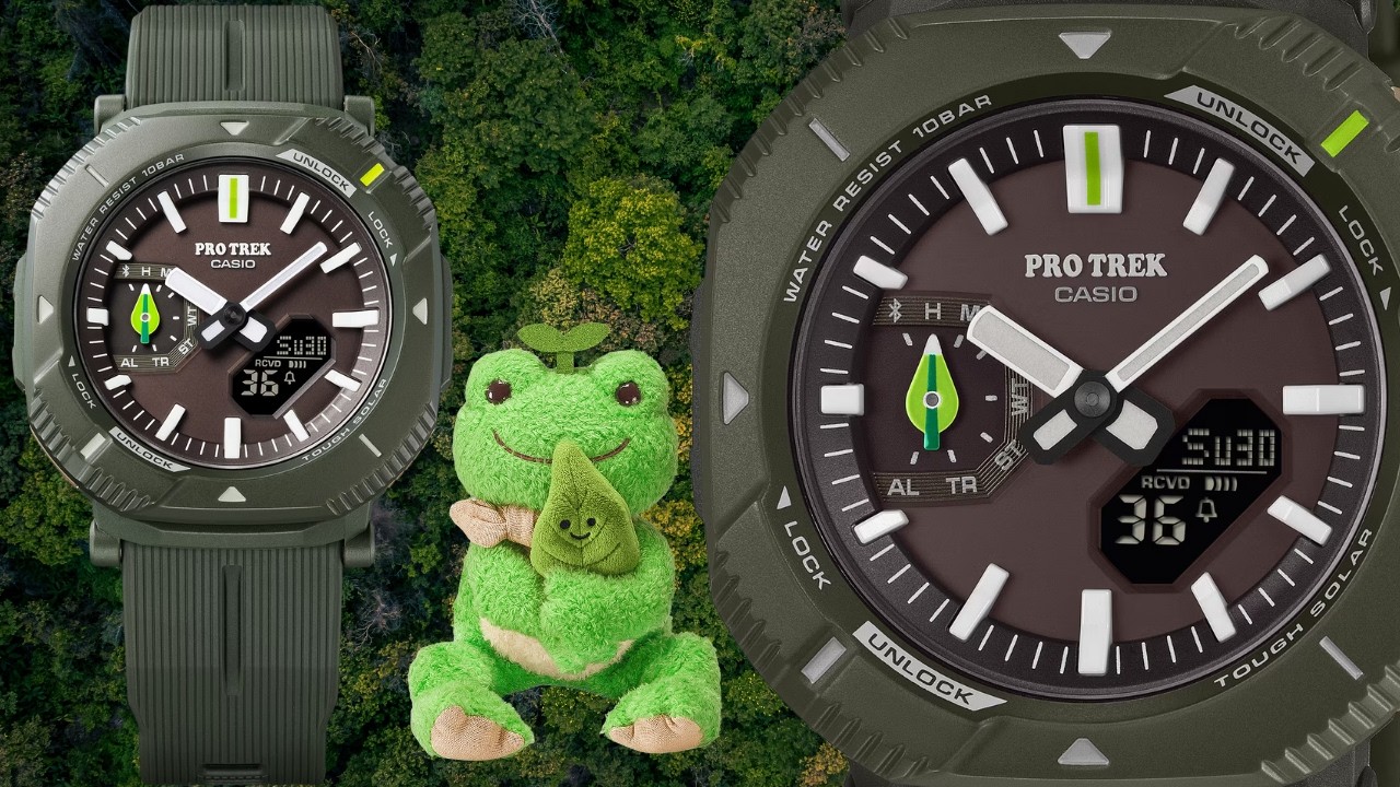 Casio ProTrek x The Nature Conservation Society of Japan x Pickles