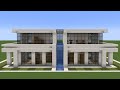 Minecraft - How to build a modern house 82
