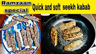 ! Seekh Kabab Restaurant Special Recipe ! ! Seekh Kabab ! Ramzaan special