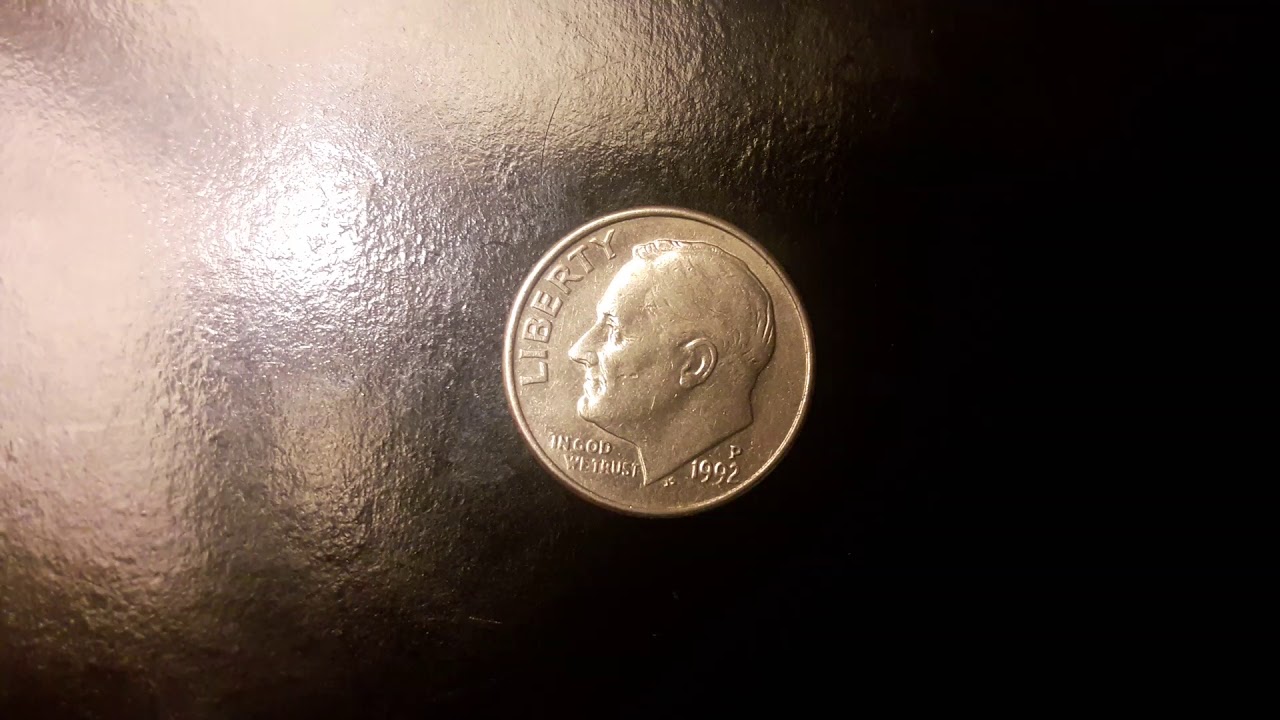 Coins:  USA Dime 1992 P Coin