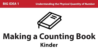 Making a Counting Book — Visual Math Activity for Kids