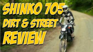 DR650 & Shinko 705 Tires - Dirt & Street Review