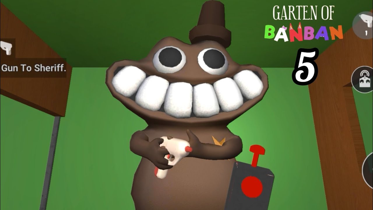 GARTEN OF BANBAN 5 GAME MOBILE | DARK MONSTER LIFE CHALLENGE 5 - FULL GAMEPLAY WALKTHROUGH !!! 🎮🔥