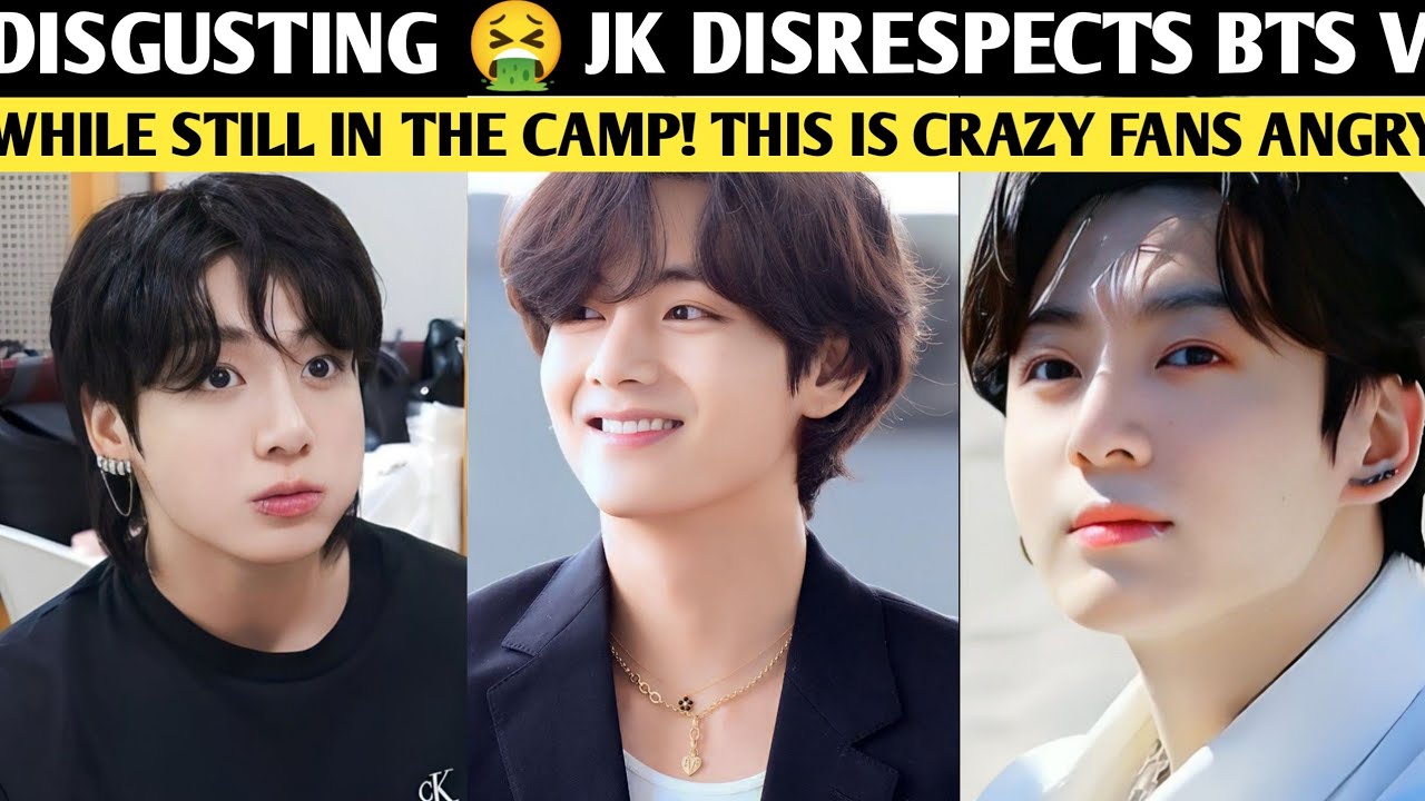😲 Jungkook's Shocking Move Against V At Military Camp Exposed! 🤯 V