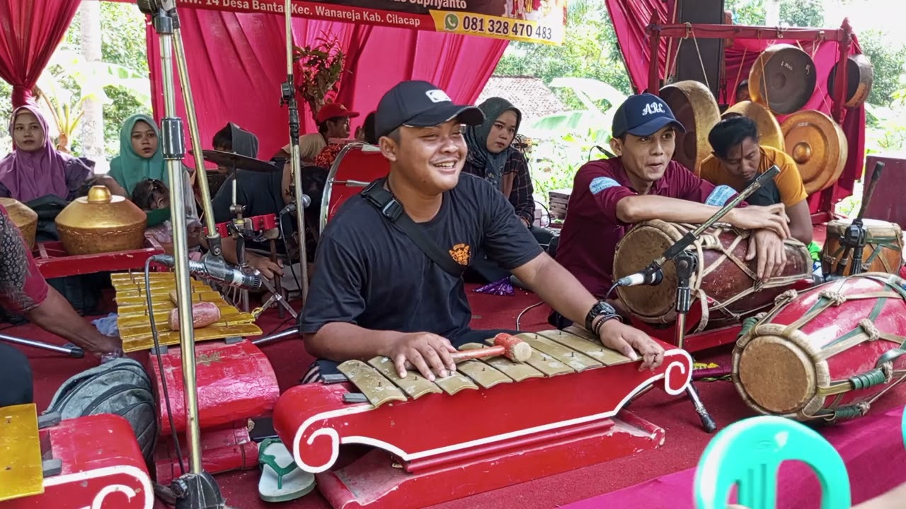 EBEG GENDING LESTARI | SEDEKAH BUMI DUSUN BABAKAN DESA BANTAR | TIO, RUDI, AAN CS