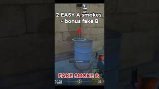 2 EASY Dust2 A Smokes + BONUS Fake B