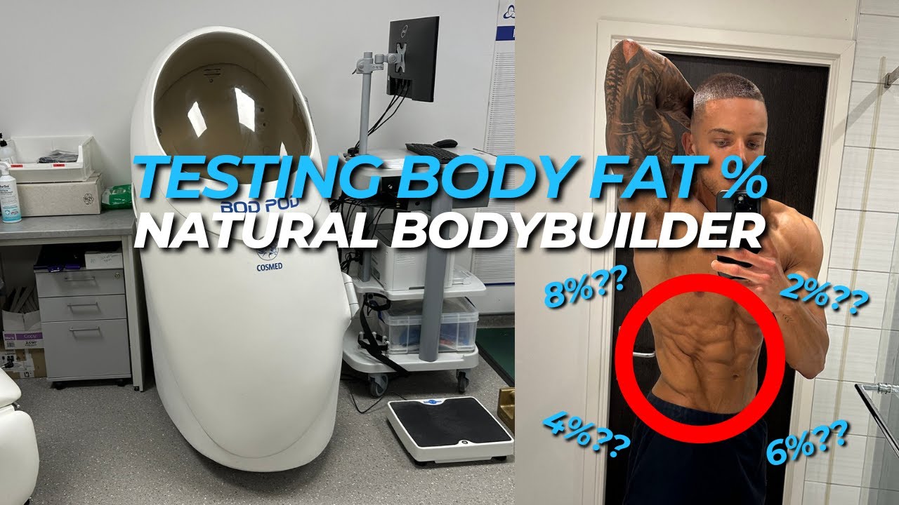 TESTING BODY FAT PERCENTAGE | Natural Bodybuilder
