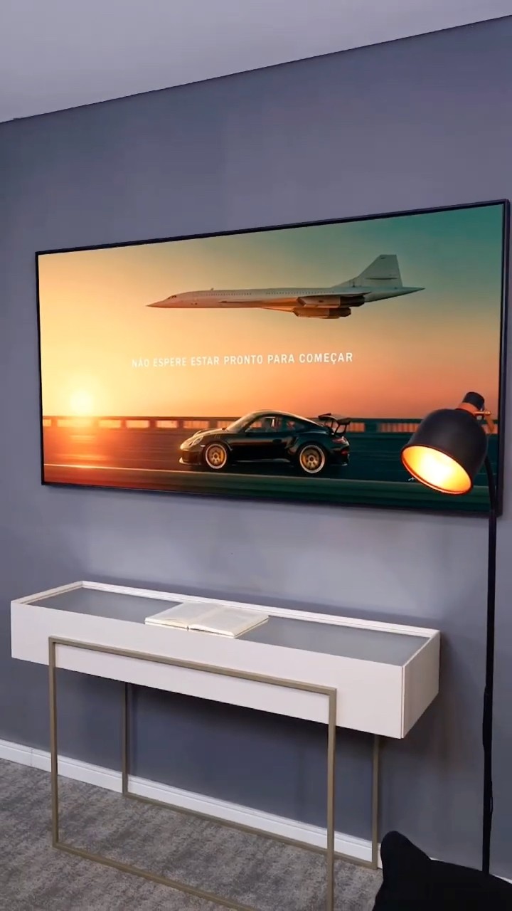 Vídeo de Quadro Não Espere Estar Pronto Para Começar