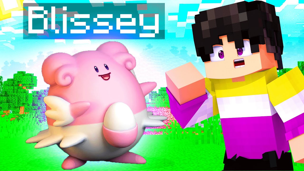 CAPTUREI A BLISSEY PARA MEU TIME no PIXELMON!! - PARADEX