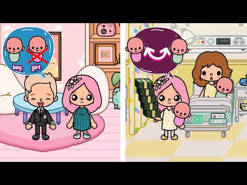 Mom Replaced Me With A Baby Boy Because Dad Didn't Want A Girl | Sad Story | Toca Life Story