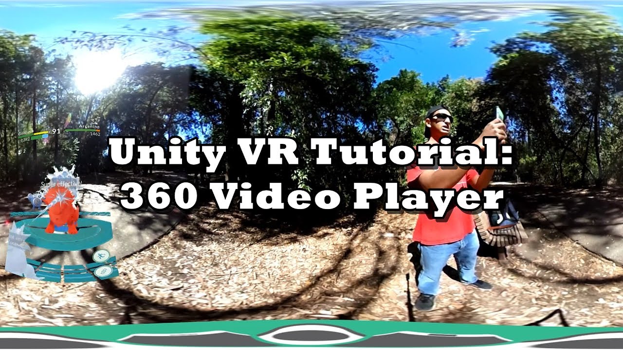 Unity 5.6 360 Video Player Tutorial (NO CODING!)...it's finally working ...