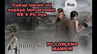 resident evil 4 slow motion fix pc