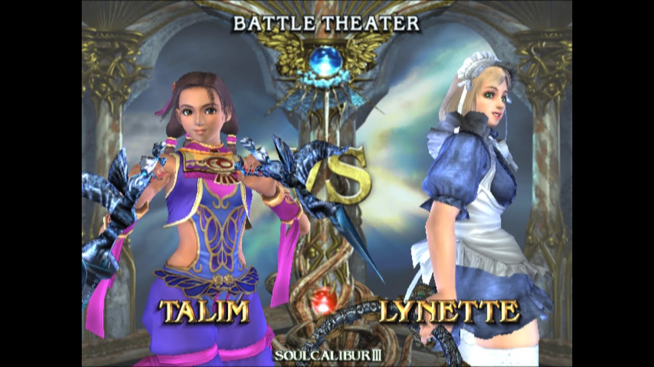 Soul Calibur III Battle Theater Talim Vs Lynette - YouTube
