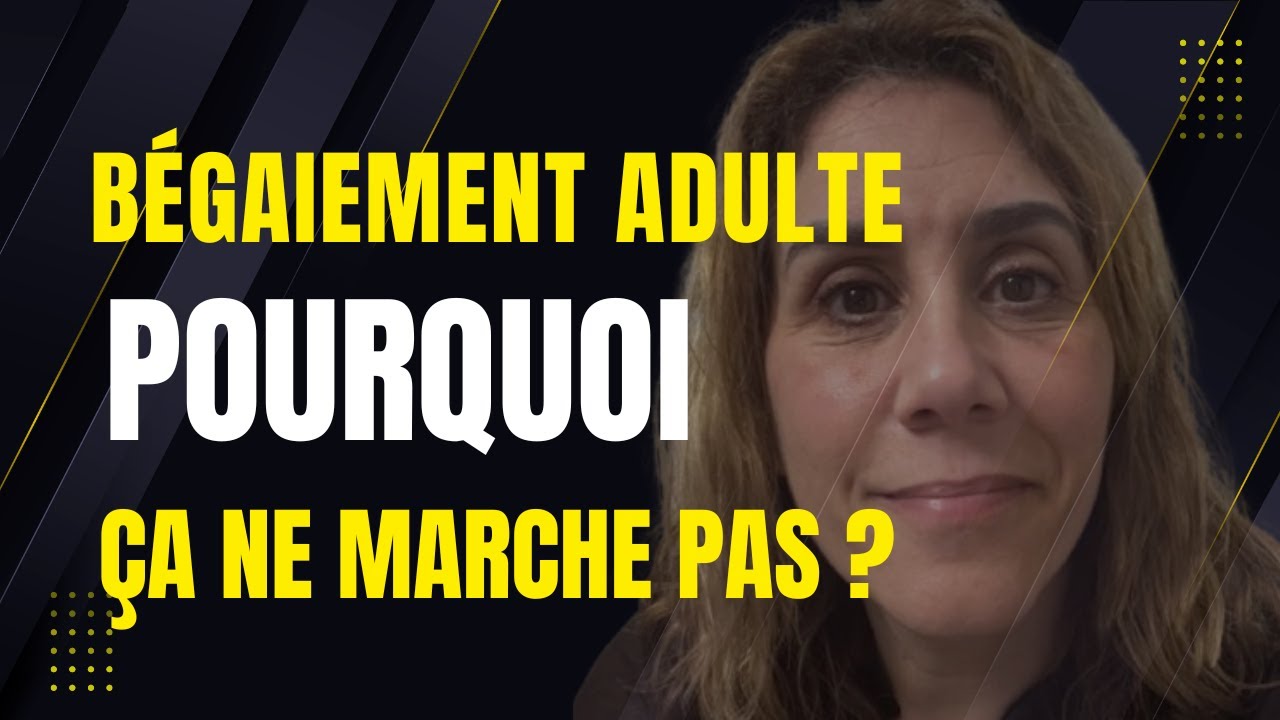 Bégaiement  : pourquoi les mêmes techniques ne marchent pas ?